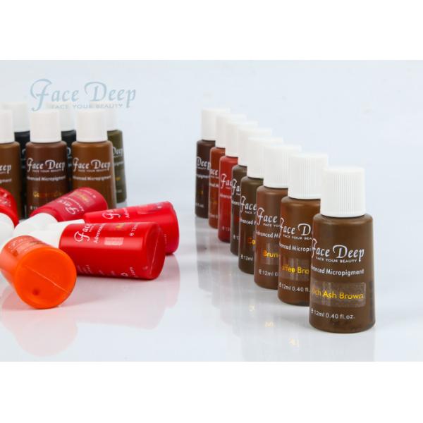 Available OEM/ODM Royal Brown Microblading Pigments 12 Ml Micropigmentation Pigments