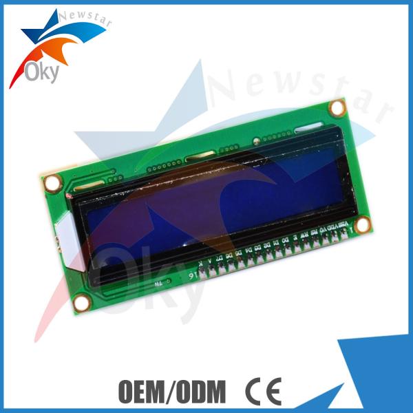 Buy LCD 1602  I2C Serial Interface Adapter Module With Blue Light And Red Board Module at wholesale prices