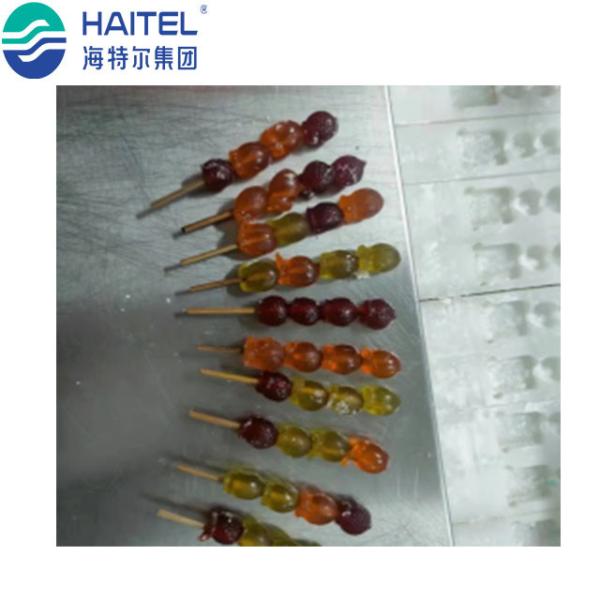 380v CE Certificate 60pieces/Min Round Candy Stick Insert Machine