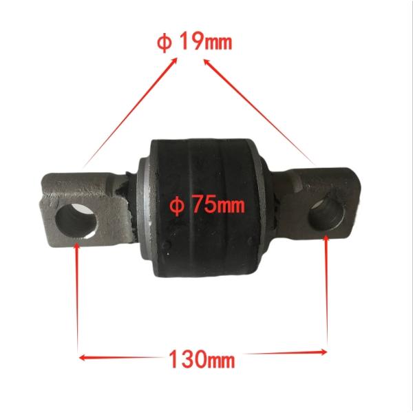 Bus Spares Parts Quality Thrust Rod Bushing for Buses φ75x130mm