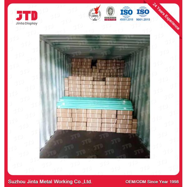 100kg Per Layer Boltless Rivet Shelving Gray 1200mm Rack