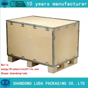 Custom special wooden box packaging Collapsible plywood box