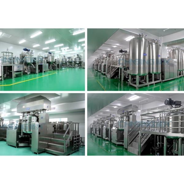 Ointment Pharmaceutical Processing Machines Homogenizing Vacuum Emulsifying Making Machine