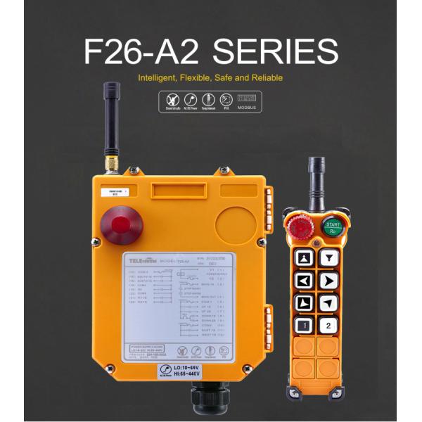 Telecontrol Industrial Radio Remote Control F26-A2 Gantry EOT Crane Wireless Remote