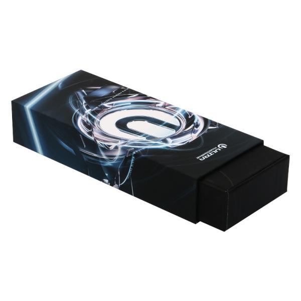 Buy Matte Black Pullout Electronics Packing Boxes With Foam Insert at wholesale prices