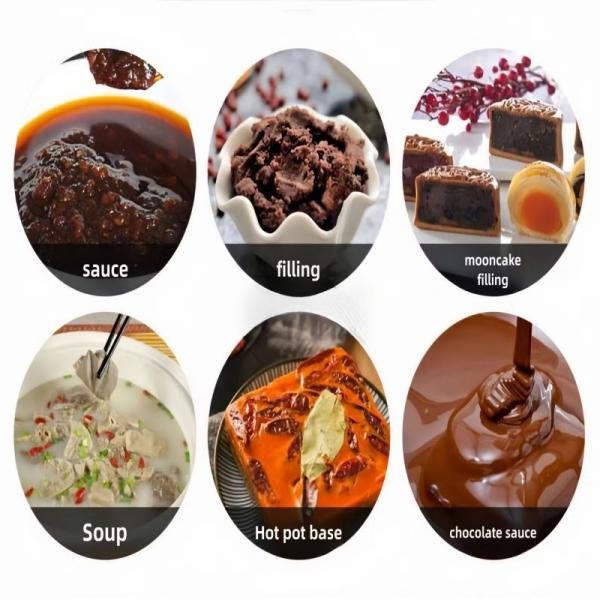 Industrial Steam Cooking Kettle With Mixer For Large Scale Food Processing