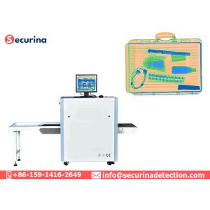 Single Energy Security X Ray Baggage Scanner Machine 0.22m/S For Parcel