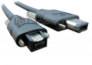 Quality 5M Firewire 400 To Firewire 800 Cable / 6 Pin To 9 Pin Firewire Cable for Camera for sale