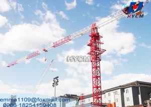 China Buildings 18 tonnes QTZ315(PT7427) Large Tower Cranes FOB and CIF Price on sale