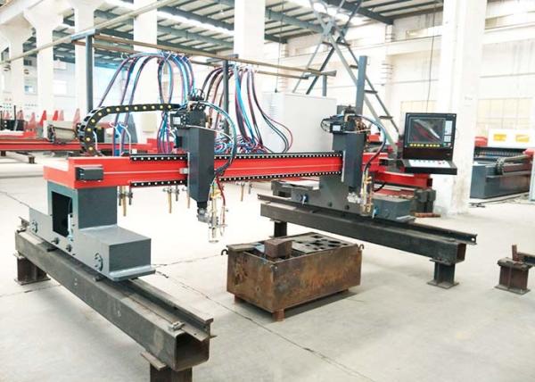 Buy Gantry Type Automatic CNC Plasma and Flame Cutting Machine with Multi Strip Torches at wholesale prices