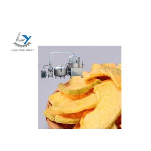 Cantaloupe Fruit Chips Making Machine Vacuum Frying Equipment Automated