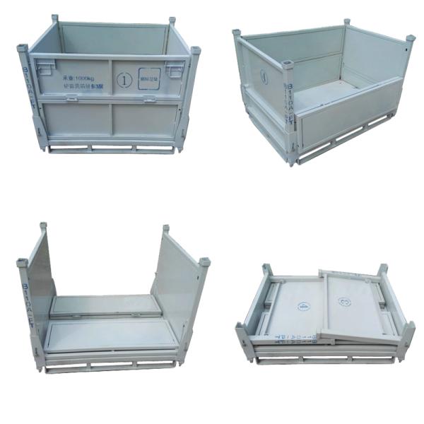 Metal logistics equipment storage and warehouse cage