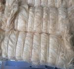 Gypsum material 100% rubber fibre natural raw bleached textile uv ug grade sisal