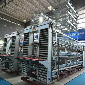 Quality 25mm 360degree Nipples Poultry Farming Equipment , Q235 Egg Layer Farming Cage for sale