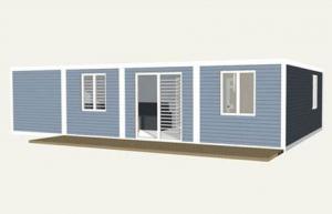 Quality Rust Proof Steel Frame Prefab Homes , Commercial Prefabricated Steel House for sale