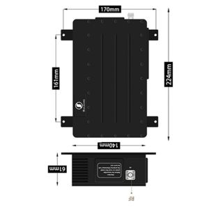 FPV HD COFDM Wireless Transmitter Rs232 Long Range