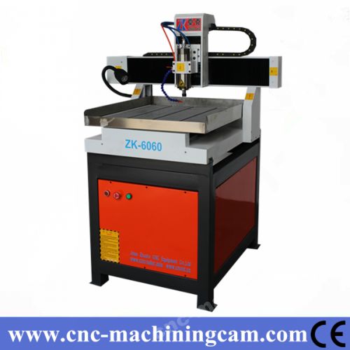 servo motor metal cutting cnc router ZK-6060(600*600*120mm)