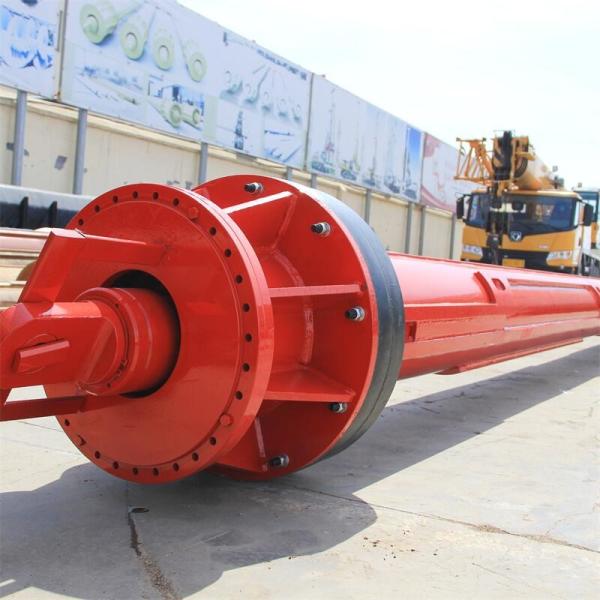 355-4*12 Interlocking Telescopic Kelly Bar 40m Drilling Depth For Rotary Piling Rig For Construction