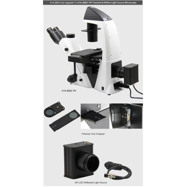 Trinocular Phase Contrast Inverted Optical Microscope OPTO-EDU A14.2603