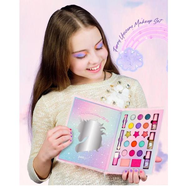 BSCI Child Makeup Kit With Princess Makeup Toys Eyeshadows In Paper Packaging