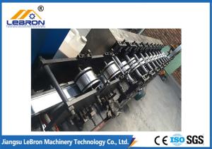 PI and PG material 2018 New type Blue color Door Shutter Roll Forming Machinemade in china PLC control system