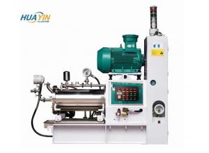 China 50L Wet Horizontal Bead Mill  SIC Bead Grinding Machine White Products on sale