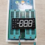 Customized Three Digit Seven Segment Led Display For Temperature Control Panel