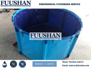 Fuushan PVC Canvas Collapsible Heavy Duty Frame Water Tank