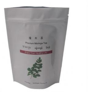China Full Printing matte foil bag aluminum foil tea packaging bags zipper bag for tea on sale