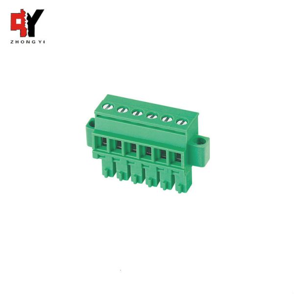 Terminal Block Pluggable 3.5mm HQ15EDGKAM-3.5/3.81 300V 8A