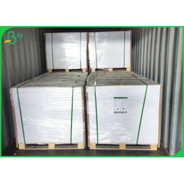 One sided PE Poly Coated 250gsm 270gsm 300gsm Kraft Paper Board for Food Paper Plates