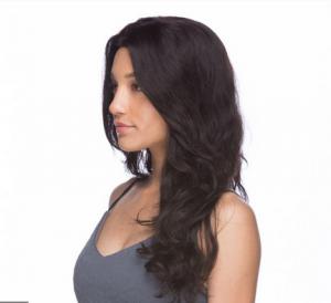 China 10 - 28 Virgin Human Hair Front Lace Wigs , Body Wave Lace Hair Wig on sale