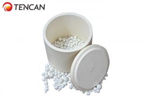 Quality Full Sized Alumina Ceramic Planetary Ball Mill Jar High Temperature / Corrosion Resistance for sale