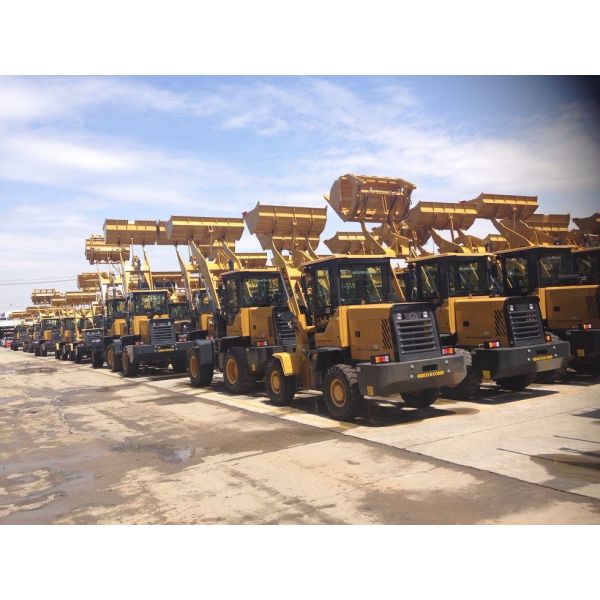 Backhoe Loader Shanmon 388H 4x4 2500kg Excavator Loader Retroexcavadora for Operation