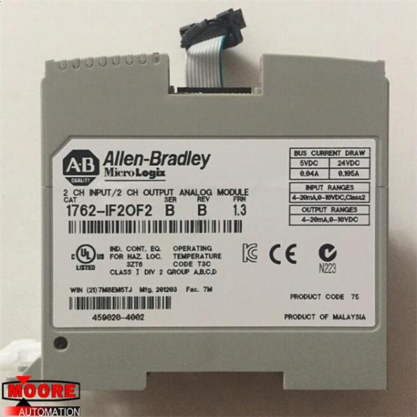Buy 1762-IF20F2 1762IF20F2  Allen Bradley MicroLogix 1200 series module. It is an Analog Input-Output (I/O) module. at wholesale prices