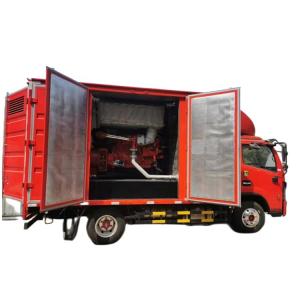 Quality CAMC 1500@50Hz PG+ Generator Set Red Color Original Quality Truck Mounted Road Transport for sale