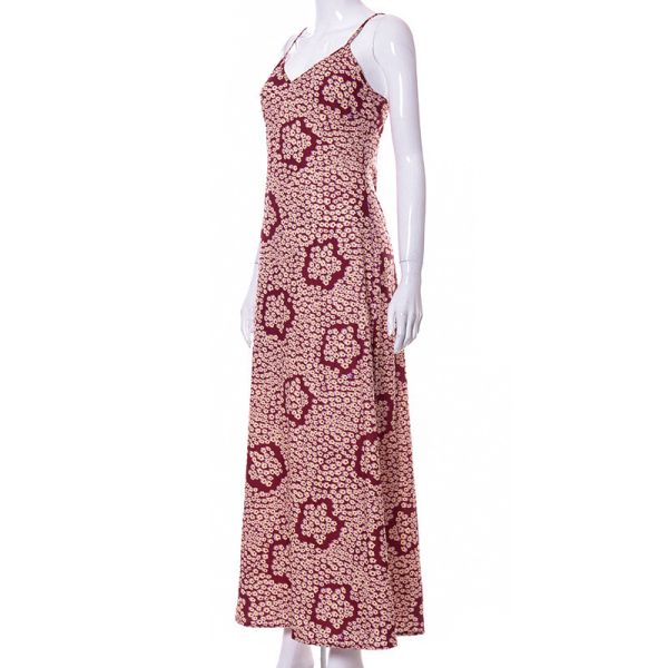 Floral Sleeveless Women's Casual Maxi Dresses