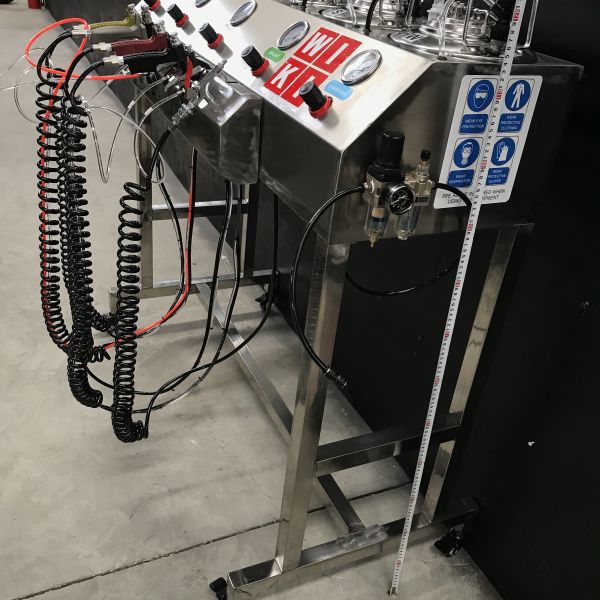 Spray on Chrome Technology and Machine