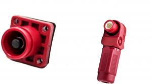 Quality 12MM Battery Storage Connector Male Female Wire Connectors 250A Red Plug for sale