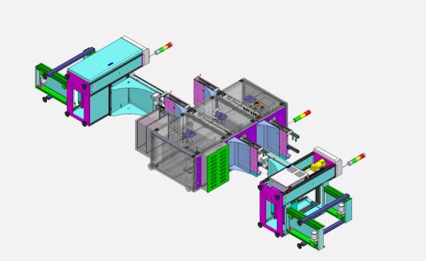 SMT On-line ICT And FCT Double-layer Multi-function Automatic Testing Machine