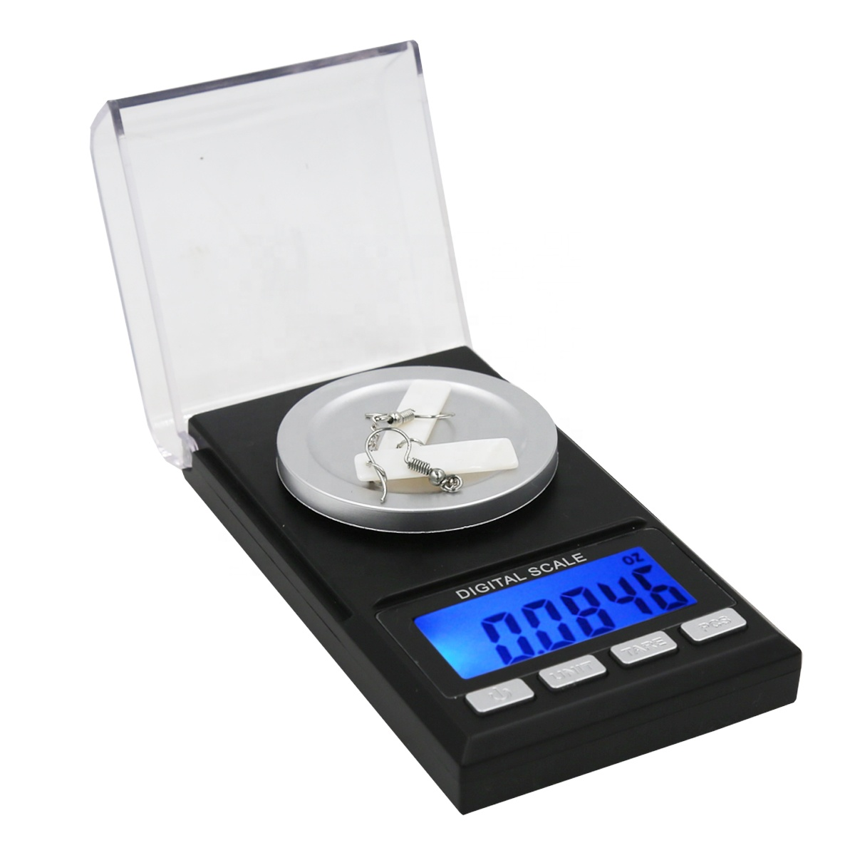 Convenience Stores Mini Pocket Digital Scale for Diamond Jewelry 50g Gold Silver Capacity 0.001g Resolution OEM Customizable