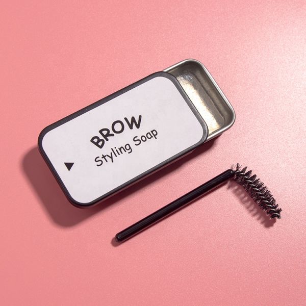 Long Lasting Basic Makeup Tools Waterproof Eyebrow Soap Wax With Brush