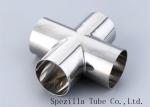 SF1 Polished Stainless Steel Sanitary Fittings For Pharmaceutical Equipment