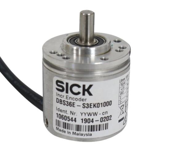 Buy Sick DBS36 Series Incremental Encoder 6-channel 2000ppr HTL Signal Solid Type 6mm Shaft For High Precision Applications at wholesale prices
