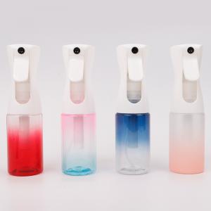 China Hairdressing Fine Mist Spray Bottle Plastic Ultra Misting Continuous 200ml 6.76oz Gradient on sale
