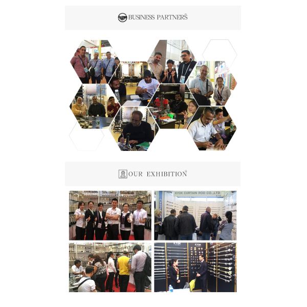 25mm Beaded Ball Finial 2m Length Metal Pipe Curtain Rods For Home Decor