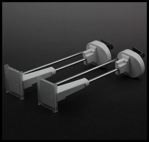 Buy COMER  antitheft devices Double wire pegboard hook/ square tube hook/ slatwall security hook at wholesale prices