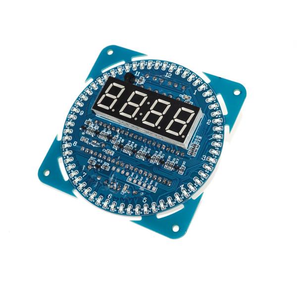 Buy Blue Color DC 5V DS1302 Rotating Red LED Display Alarm Arduino Sensor Module Factory Outlet at wholesale prices