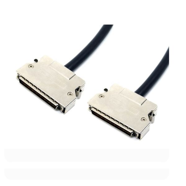 1.0Amp SCSI Male To Male Cable Connector DB Type 20 26 36 50 100 Pin UL