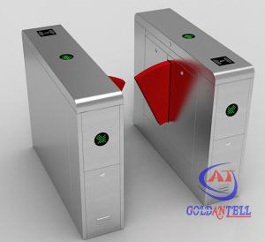 China 50w Indoor Outdoor Turnstile Web Based IP Biometric Acess Automated Security Gates on sale